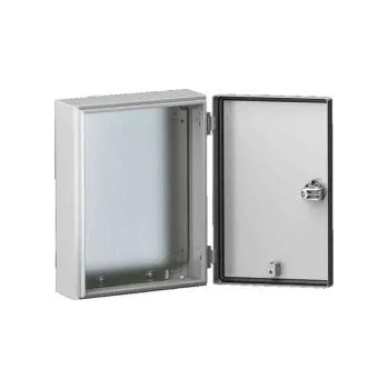 Elektroinstalační krabice Rittal Nástěnná krabice, IP66, 150 x 300 x 80mm Ocelový plech, RAL7035, RAL 7035