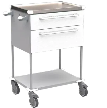 ASSIST 193 vozík zdravotnický, plast ABS, bílá