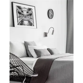 NOVALUCE Bodové svítidlo MADISON bílý hliník LED 3W 3200K vypínač na těle nastavitelné - NOVA LUCE