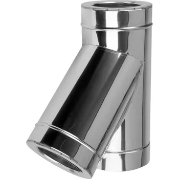 Komín PRODMAX 160/220 T-kus 45° /1,0mm nerez