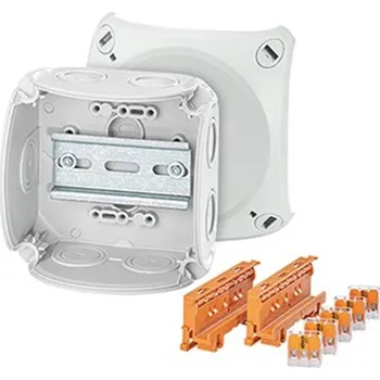 Bazénové osvětlení Hensel 62000232 rozbočovací krabice (d x š x v) 104 x 104 x 70 mm šedá IP66 5 ks