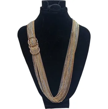 Náhrdelník BAZAR-Metal Náhrdelník - Zlatý a stříbrný sen