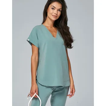 Zdravotnický oděv Zdravotnická mikina Kendall - DUSTY GREEN 0