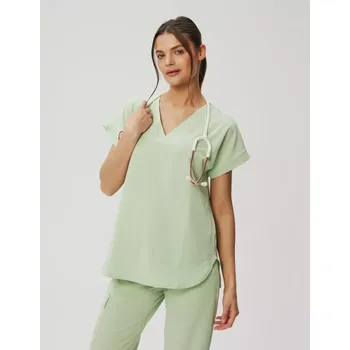 Zdravotnický oděv Zdravotnická Mikina Kendall - MATCHA LATTE 0