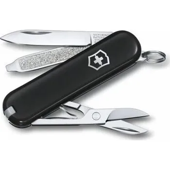 Sport VICTORINOX nůž Classic SD černý, kompaktní 58mm, 7 funkcí