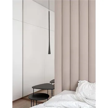 NOVALUCE Závěsné svítidlo GOCCIO černý hliník a ocel černý kabel LED 7W 230V 3000K IP20 - NOVA LUCE