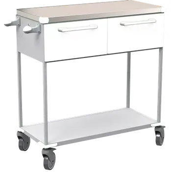 ASSIST 402 vozík zdravotnický, plast ABS, bílá