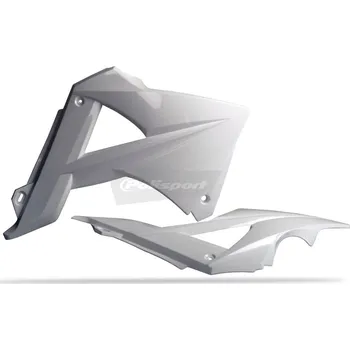 Kryty radiátorů POLISPORT bílé plynové plynové GAS GAS EC 250 2010-2011