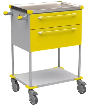 ASSIST 193 vozík zdravotnický, plast ABS, žlutá