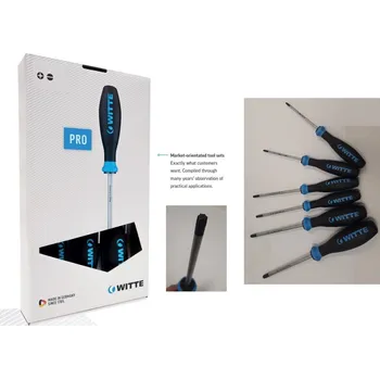 Šroubovák WITTE PRO LINE sada šroubováků 6 dílná, TORX T10-T40