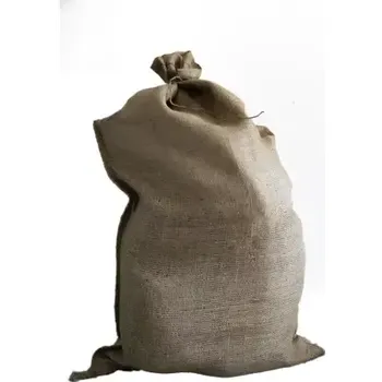 Pytle na odpadky pytel jutový 95*56cm, velmi hustá tkanina s úvazkem, 698079