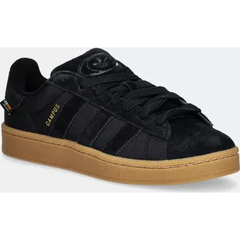 Dámská obuv Semišové tenisky adidas Originals Campus 00s JH7607 černá 99X, EUR 38