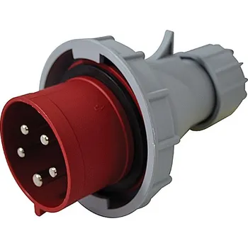 Elektrická zásuvka Tracon TICS-0252PF Spojovací průmyslová vidlice s možností změny sledu fází 32A, 400V, 3P+N+E, 6h, IP67 (Tracon TICS-0252PF)