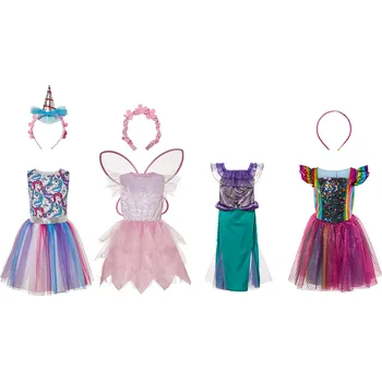 Dívčí kostým Víla / Jednorožec / Mořská panna / Duha