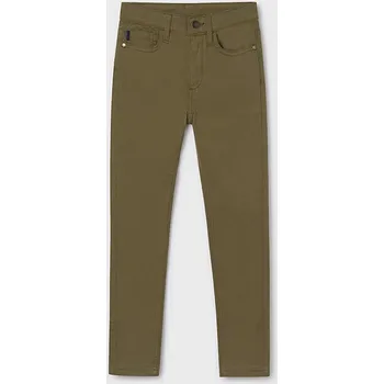 Chlapecké kalhoty Mayoral Chlapecké kalhoty 582 - 78 barva: zelená, Rozměr: 140