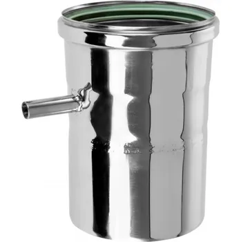 Kouřovod PRODMAX TJ60 Roura 150 mm s odtokem nerez