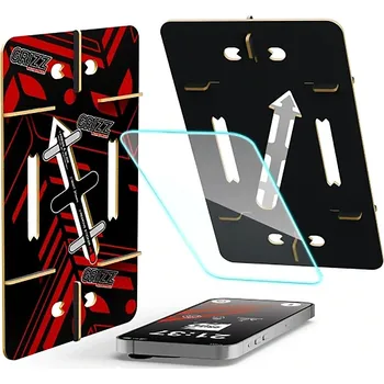 Ochranná fólie GRIZZGLASS pro Apple iPhone 16 - aplikační rámeček - čirá