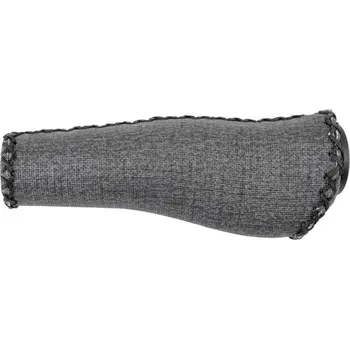 Komponent pro jízdní kolo gripy VELO STELLA ergonomické textilní tmavě šedé