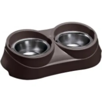 Miska pro psa Dvojmiska FER DUO Feed 01 - 0,4l