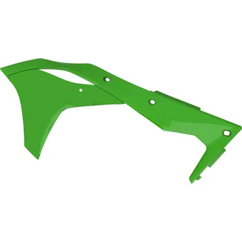 POLISPORT Kryty chladiče zelené Kawasaki KX250/250F KAWASAKI KX 250 F 2017-2020