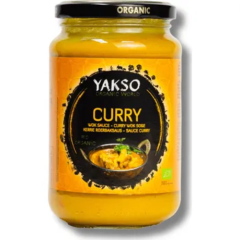 Omáčka YAKSO | Bio Ananasovo-kokosová curry omáčka všestranná indická omáčka s čistým složením - 350 g