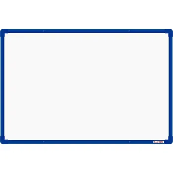 BoardOK - tabule email 90 x 60 cm, modrý rám