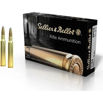 Příslušenství pro sportovní střelbu Náboj Sellier&Bellot 7x64 SPCE 173gr, 1 ks