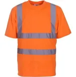 Yoko Výstražné triko s krátkým rukávem HVJ410 Fluorescent Orange 3XL