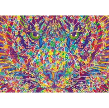 Puzzle SCHMIDT Divokost v tygřím srdci 2000 dílků