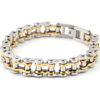 Náramek Prosperk Pánský náramek ocelový masivní - řetěz kolo S2748