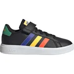 Dětská volnočasová obuv adidas GRAND COURT 2.0 EL K 29 Černá, Mix, Bílá