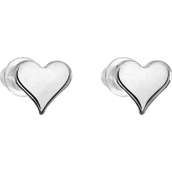 Náušnice Náušnice srdíčko ploché FABOS