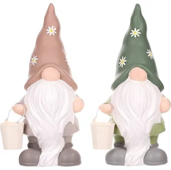 Zahradní dekorace Trpaslík - zelený