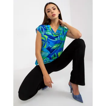 Oblečení a móda Blouse-WN-BZ-3005-5.38-blue RUE PARIS Other 3212218