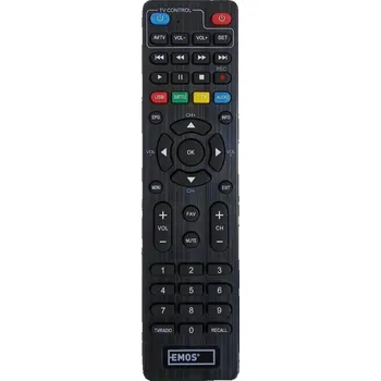 Dálkový ovladač EMOS EM190 - originální dálkový ovladač 1801479
