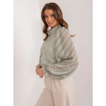 Dámská košile Shirt-LK-KS-509588.98-pistachio LAKERTA krémová 3222716