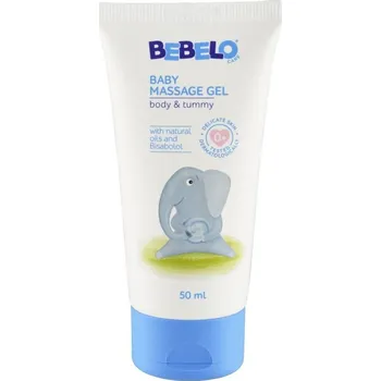 Masážní přípravek BEBELO Baby massage gel masážní gel 50 ml