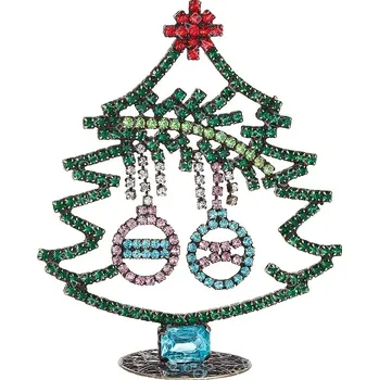 Vánoční stromek Dekorace vánoční stromek smrk kuličky FABOS