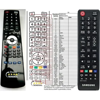 Dálkový ovladač General SAMSUNG BN59-01247A - náhradní dálkový ovladač 26392