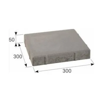 Dlažba BEST CHODNÍKOVÁ přírodní 30/30cm velkoplošná dlažba STANDARD tl. 50mm