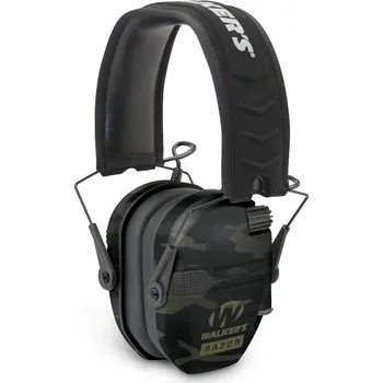 Sluchátka Elektronická sluchátka Walkers Razor Slim Shooter - Multicam Black