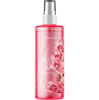 Farmasi Tělový sprej Ruby Sheer 225 ml (Osvěžující vůně)