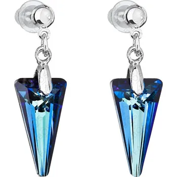 Náušnice Náušnice Spike Bermuda Blue SWAROVSKI