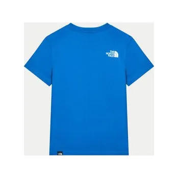 Pánské tričko The North Face T-Shirt Simple Dome NF0A8DRP Modrá Regular Fit M