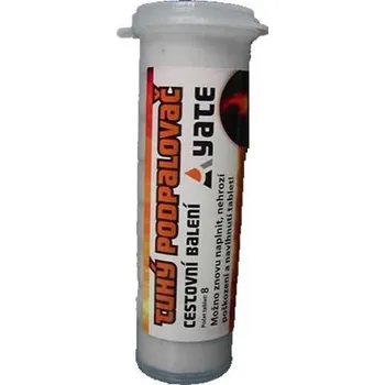 Podpalovač ArmyČastolovice.cz Tuhý pevný líh v tubě 6 ks tablet