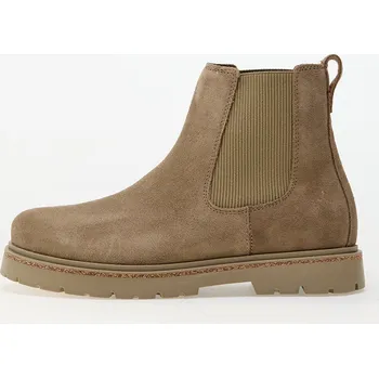 Dámské tenisky Tenisky Birkenstock Highwood Slip On Mid W Leather Velvet Taupe EUR 41