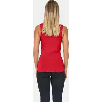 Dámské oblečení ONLY Top Lea 15278090 Červená Regular Fit M