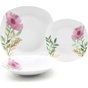 HOME ELEMENTS Jídelní souprava Růžový mák