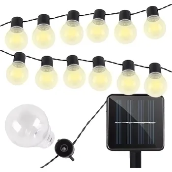 Venkovní osvětlení SOLÁRNÍ ZAHRADNÍ SVĚTLO GIRRANDA 30x LED žárovky TWILIGHT SENSOR