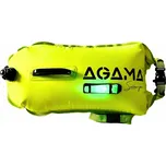 Plavecká bójka a suchý vak Agama SWIM PRO + světlo FLASH - růžová